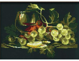 Натюрморт виноградом и лимоном 365