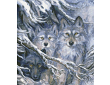 Волки М-302 (алмазная вышивка-мозаика) mgm-mv