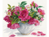 Цветущий сад: Розы и ромашки (2-25)