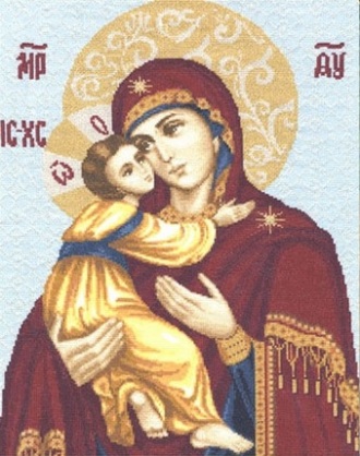 Владимирская икона Божьей Матери (ПИ-010)