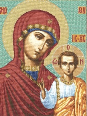Казанская икона Божьей Матери (ПИ-001)