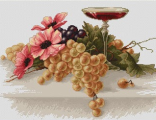 Цветы и виноград (B214)