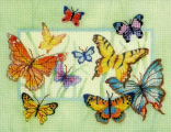 Бабочки  023-0266 vkn