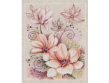 Букет магнолий / пастельный цветок (Bouquet of Magnolia) PN-0145134