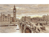 Лондон. Вестминстерский мост (ГМ-1254)