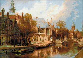 Амстердам. Старая церковь и Церковь св. Николая Чудотворца (1189)