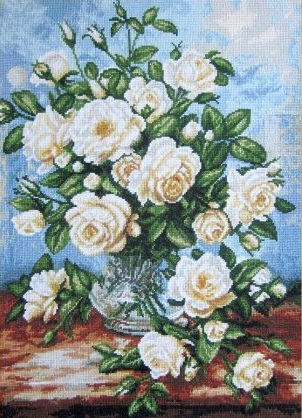 Белые розы X-922