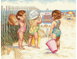 Дети на пляже 35216