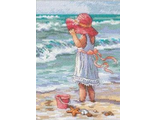 Девочка на пляже 65078