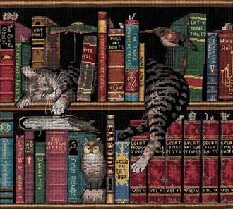 Фридерик - книголюб (кот в книгах) 35048