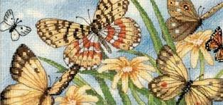 Виньетка с бабочками (вальс бабочек) 65055