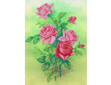 Розовые розы Б1227