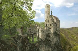 Замок Лихтенштейн 21012