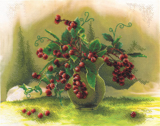 Гроздья алых ягод Н-1191