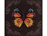 Рыжая бабочка (8-113)