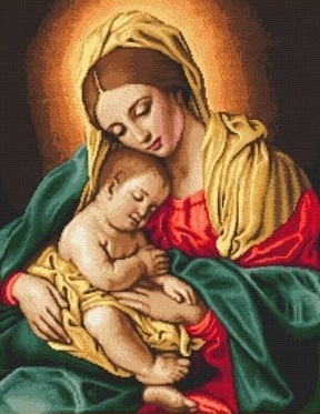 Мадонна с младенцем (18047)