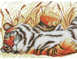 Тигр на отдыхе (626)