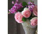 Цветы в вазе DS313 (алмазная мозаика) mc-mb avmn