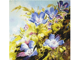 Красота синих цветов 71185,04 (алмазная мозаика Anya) mc