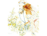 Лошадь и цветы PN-0007952
